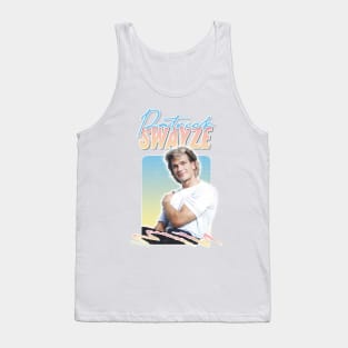 Patrick Swayze ∆ 90s Styled Retro Fan Design Tank Top